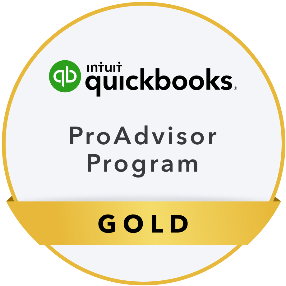 QB ProAdvisor Gold tier badge image